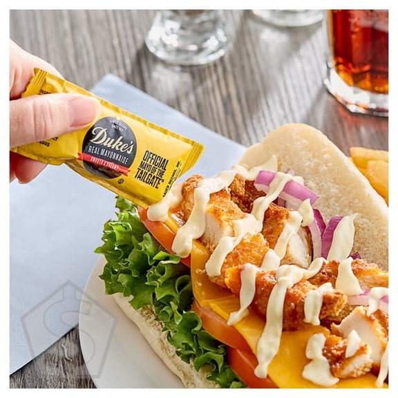 Duke's Real Mayonnaise Packet 12 Grams (0.42 oz.) - 200/Case