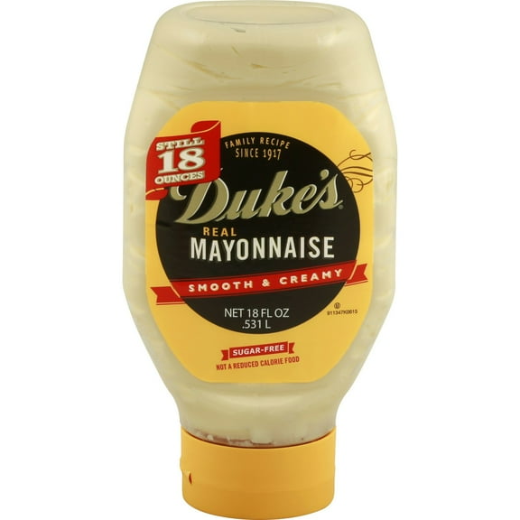 Duke's Regular Squeeze Mayonnaise 18 oz (Pack Of 12)