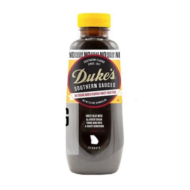 Duke's Southern Sauces No Sugar Added Sweet Heat BBQ Sauce