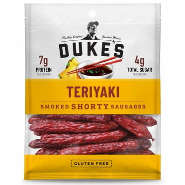 Duke's Teriyaki Smoked Shorty Sausages, 5 oz.