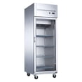 thumbnail image 1 of Dukers 28 cu ft, 1 Glass Door Top Freezer Refrigerator, 1 of 5