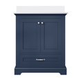thumbnail image 1 of Dukes 30 in. W x 22 in. D Navy Blue Single Bath Vanity and Cultured Marble Top, 1 of 6