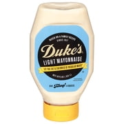 Dukes Mayonnaise Light- 18oz Squeeze