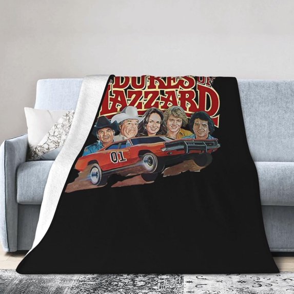 The Dukes Movie of Hazzard Ultra-Soft Micro Fleece Blanket Picnic Blanket Travel Blanket Funny Child for All Season Sofa Office Couch Chair Living Room Bed 40"x30"