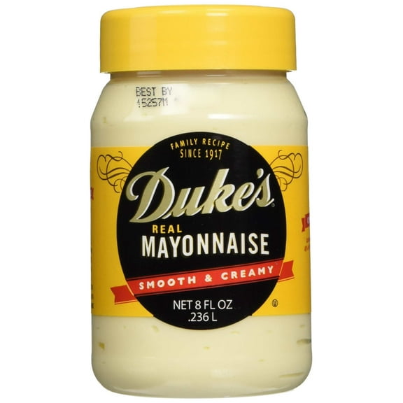 Dukes Real Mayonnaise - Two 8 Fl Oz Jars