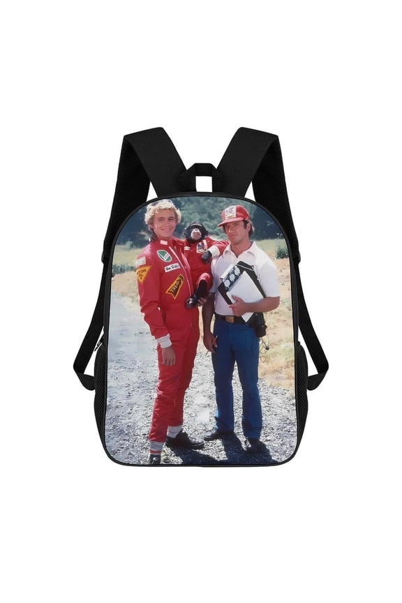 Dukes-of-Hazzard Backpack, Bookbag with Adjustable Shoulder Straps And Large Zip Compartment, Unisex Travel Bags 17 Inch