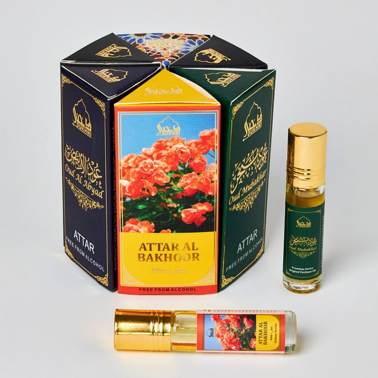 Handmade Attar, night Amber Oud', 6ml Sweet Incense With Oud, Frankincense,  Patchouli, Cocoa and Natural Essential Oils by Meleg Perfumes. 
