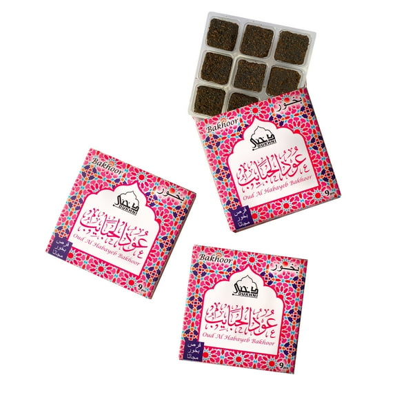 Dukhni Oud Al Habayeb Bakhoor, Rose Bakhoor