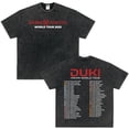 thumbnail image 1 of Duki 2025 Inspired Streetwear Cotton Oversized Gothic T-Shirt for Men & Women Hip Hop Short Sleeve Washed Tee, 1 of 5