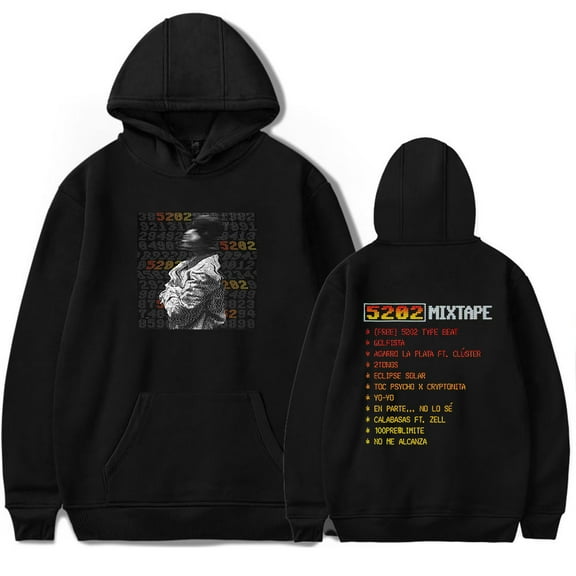 Duki 5202 Mixtape Hoodie Merch For Men/Women Unisex Winter Long Sleeve Sweatshirt Pullover Fashion Streetwear