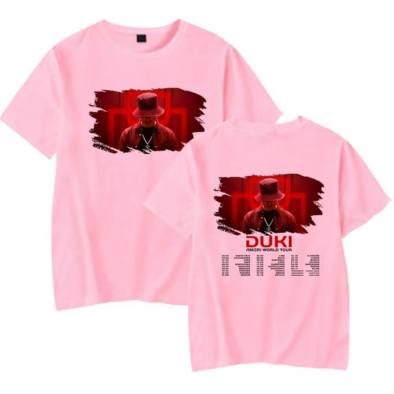 Duki Ameri World Tour T-Shirt Merch Summer For Women/Men Unisex Short Sleeve Tshirt Fashion Streetwear