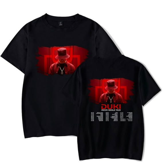 Duki Ameri World Tour T-Shirt Merch Summer For Women/Men Unisex Short Sleeve Tshirt Fashion Streetwear