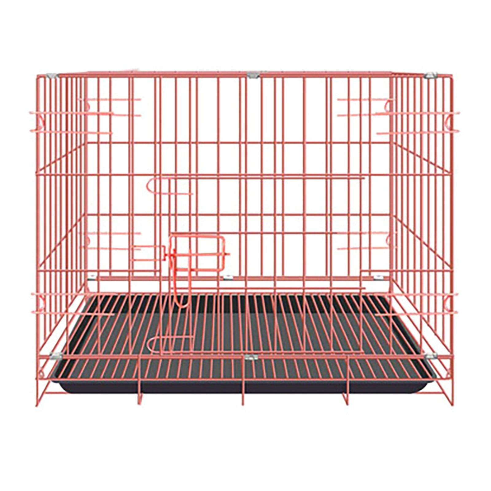 Duklien Pet Beds Dog Crates for Large Dogs Folding Mental Wire Crates