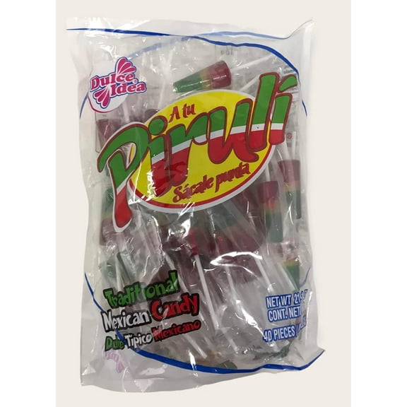 Dulce Idea Lollipops Piruli 40 ct