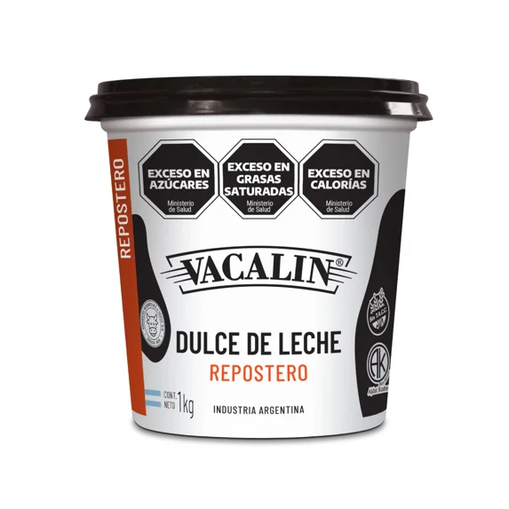 Dulce de Leche Vacalin Repostero 1kg