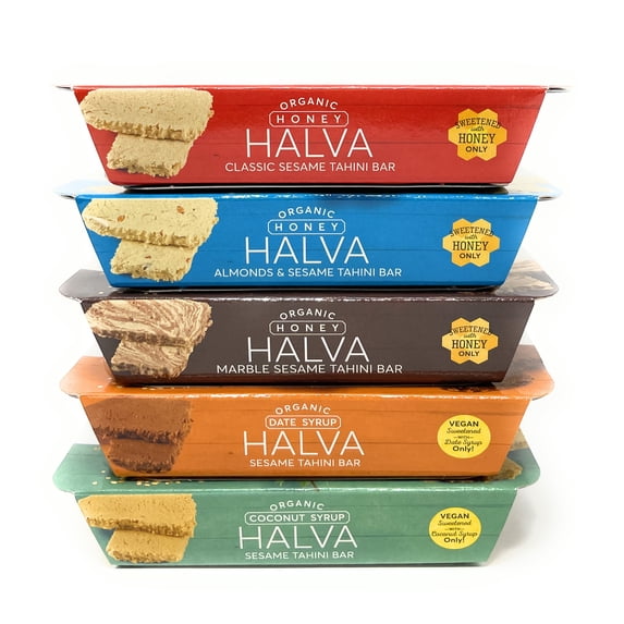 Dulcefina, Organic Sesame Halva Five Flavors Aassortment 5x75g (1 pcs)