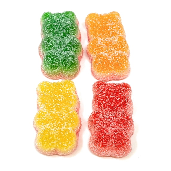 Dulcefina, Sour Bears (Assort. Sugared) (2.200 Lbs)