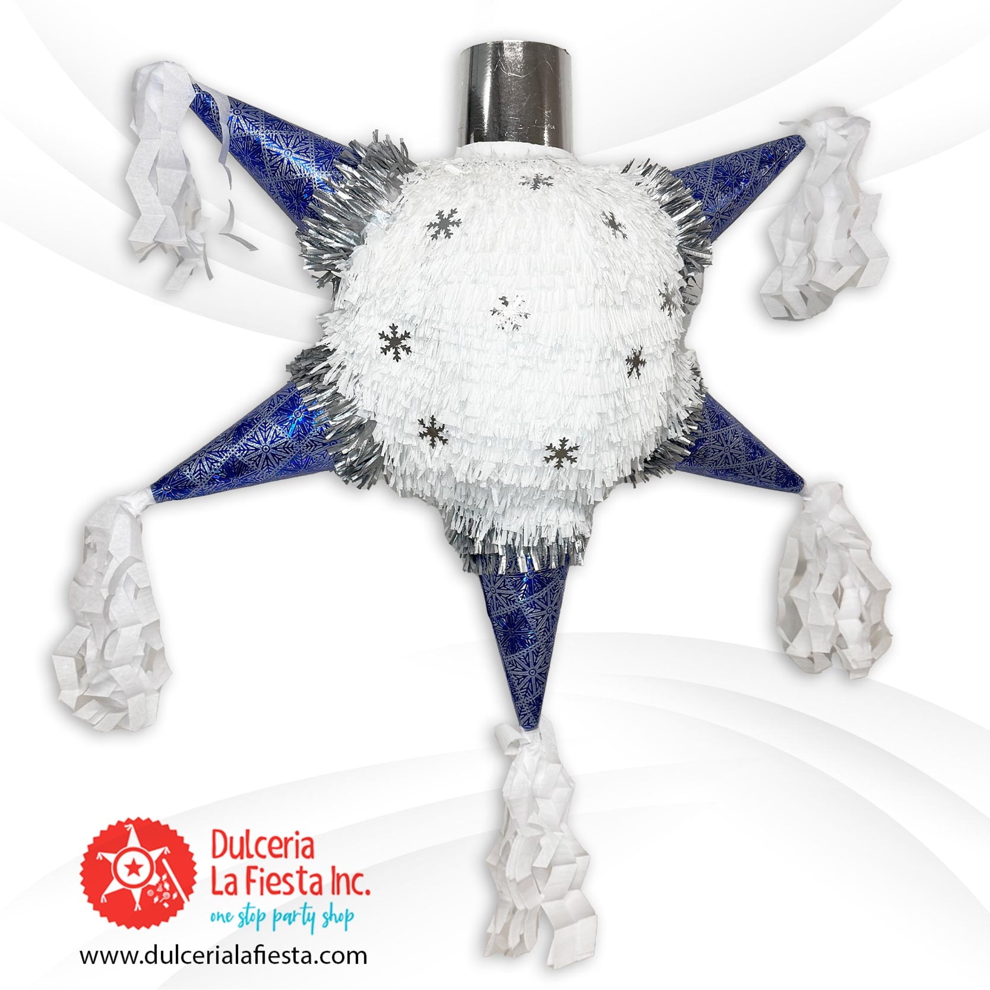 Dulceria La Fiesta - White Ball Celebration Pinata