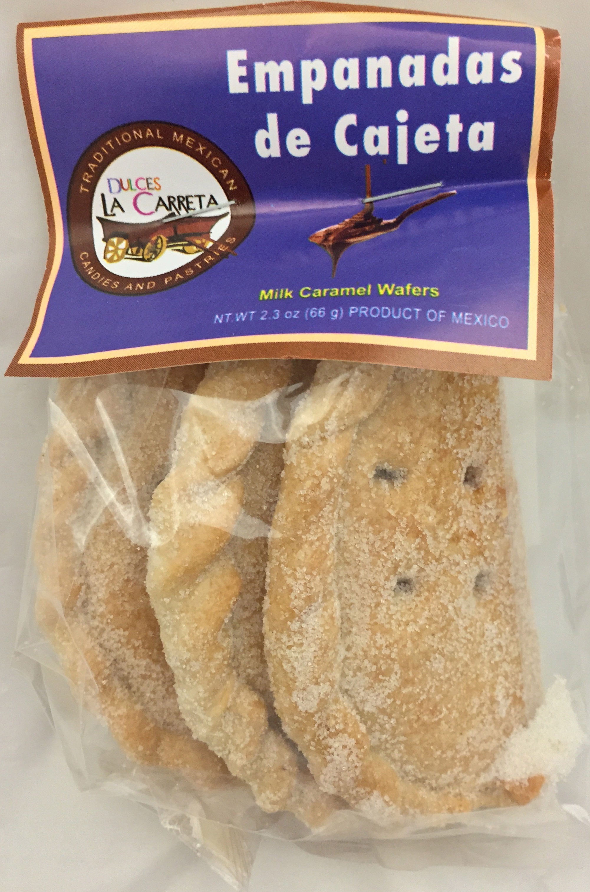 Dulces La Carreta Empanada De Cajeta, 2.3 oz