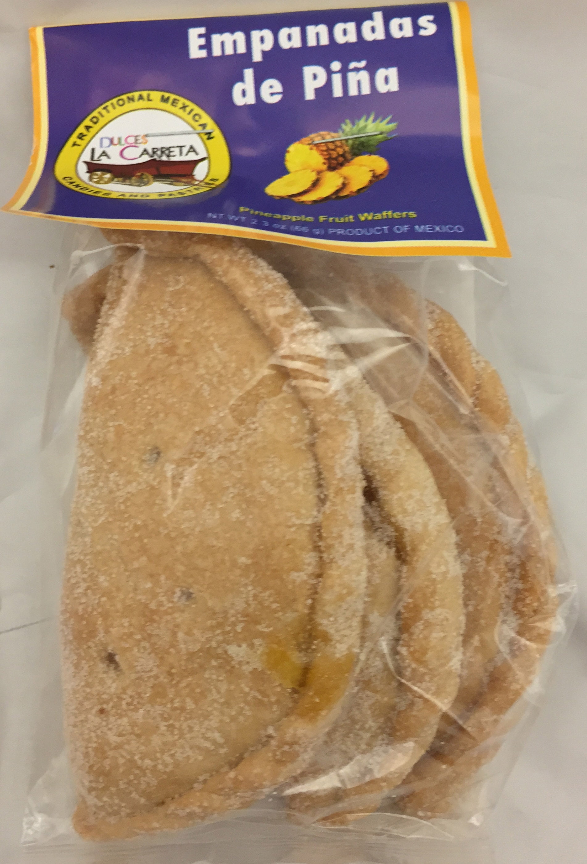 Dulces La Carreta Pineapple Empanada, 2.3 oz