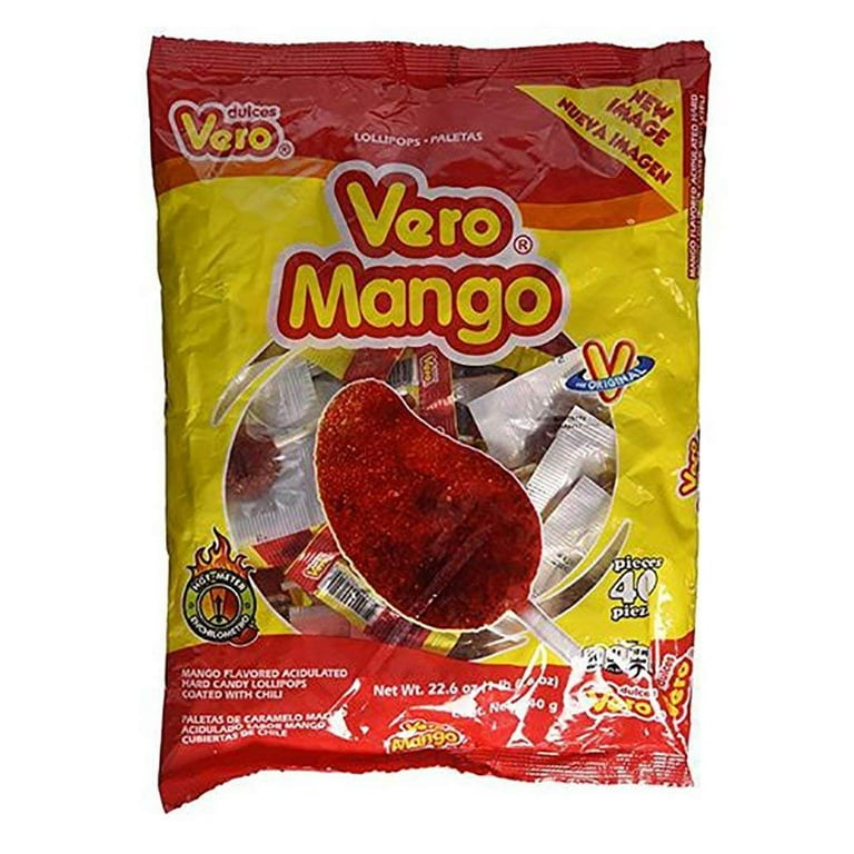 Vero Mango Paleta con Chile 40-Piece Pack Count