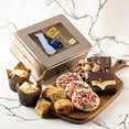thumbnail image 1 of Dulcet Gift Baskets Classic Father’s Day Fresh Baked Cookie & Brownie Gift Tin- Perfect Father’s Day Celebration Card for Men, Him, Grandpa, Dad, Boyfriend, Son, Brother or Co-worker, 1 of 7