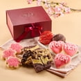 thumbnail image 1 of Dulcet Gift Baskets Classic Mother's Day Baked Goodies Dessert Gift Box with Sugar Cookies, 1 of 9