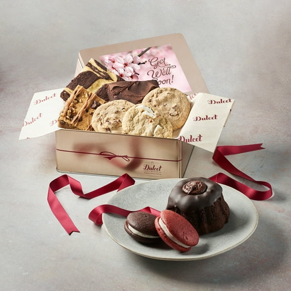 Dulcet Gift Baskets Delightful Sweet Sampler Get Well and Thinking of You Gift