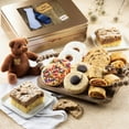 thumbnail image 1 of Dulcet Gift Baskets Father’s Day Deluxe Bakery Mix of Assorted Cookies and Pastries with Decorative Teddy Bear for Men, Dad, Boyfriend, Son, Grandfather, and Coworker, 1 of 6