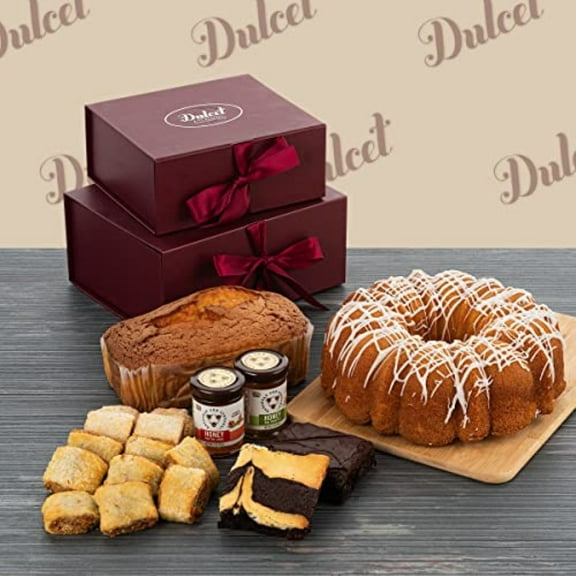Dulcet Gift Baskets Fathers Day Gift Basket Sweet As Honey 2 Tiered Gourmet Gift Box