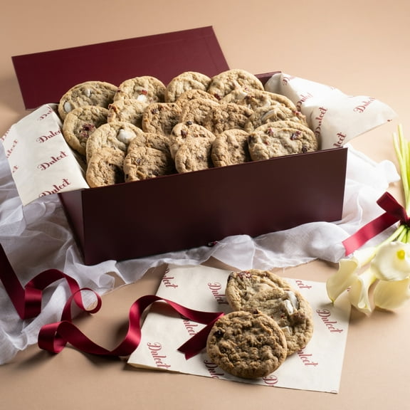 Dulcet Gift Baskets Favorite Wholesome Breakfast Oatmeal Raisin & Cranberry White Chip Cookie