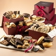 thumbnail image 1 of Dulcet Gift Baskets Present Baskets Grand Gourmet Present Tower Unique Food Present, 1 of 8
