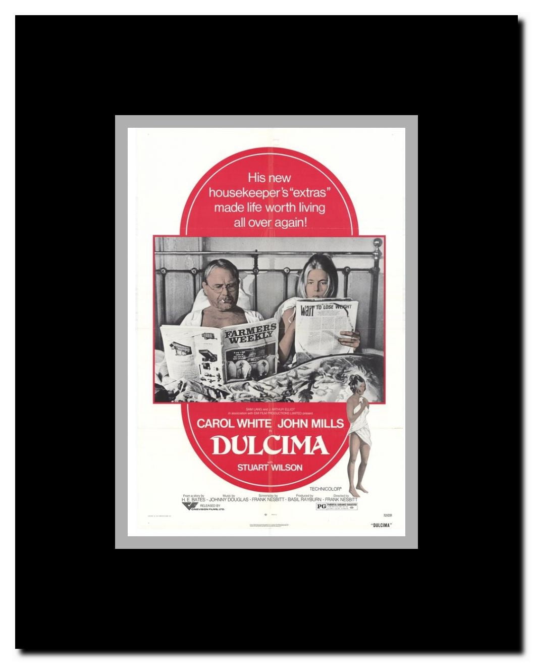 Dulcima Framed Movie Poster