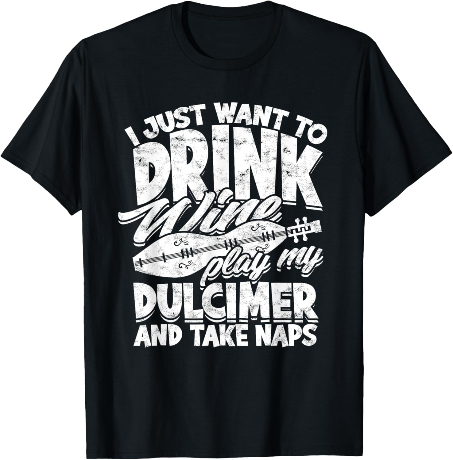 Dulcimer Player Mountain Dulcimer TShirtXL