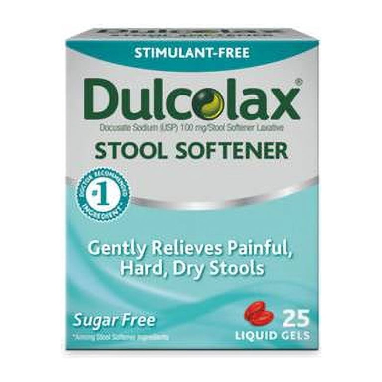 Dulcolax Dulcolax Stool Softener 25-Count - Walmart.com