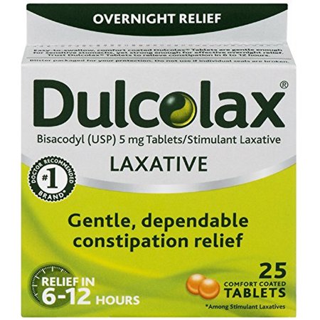 Dulcolax Laxative 25 Tablets (Pack of 12)