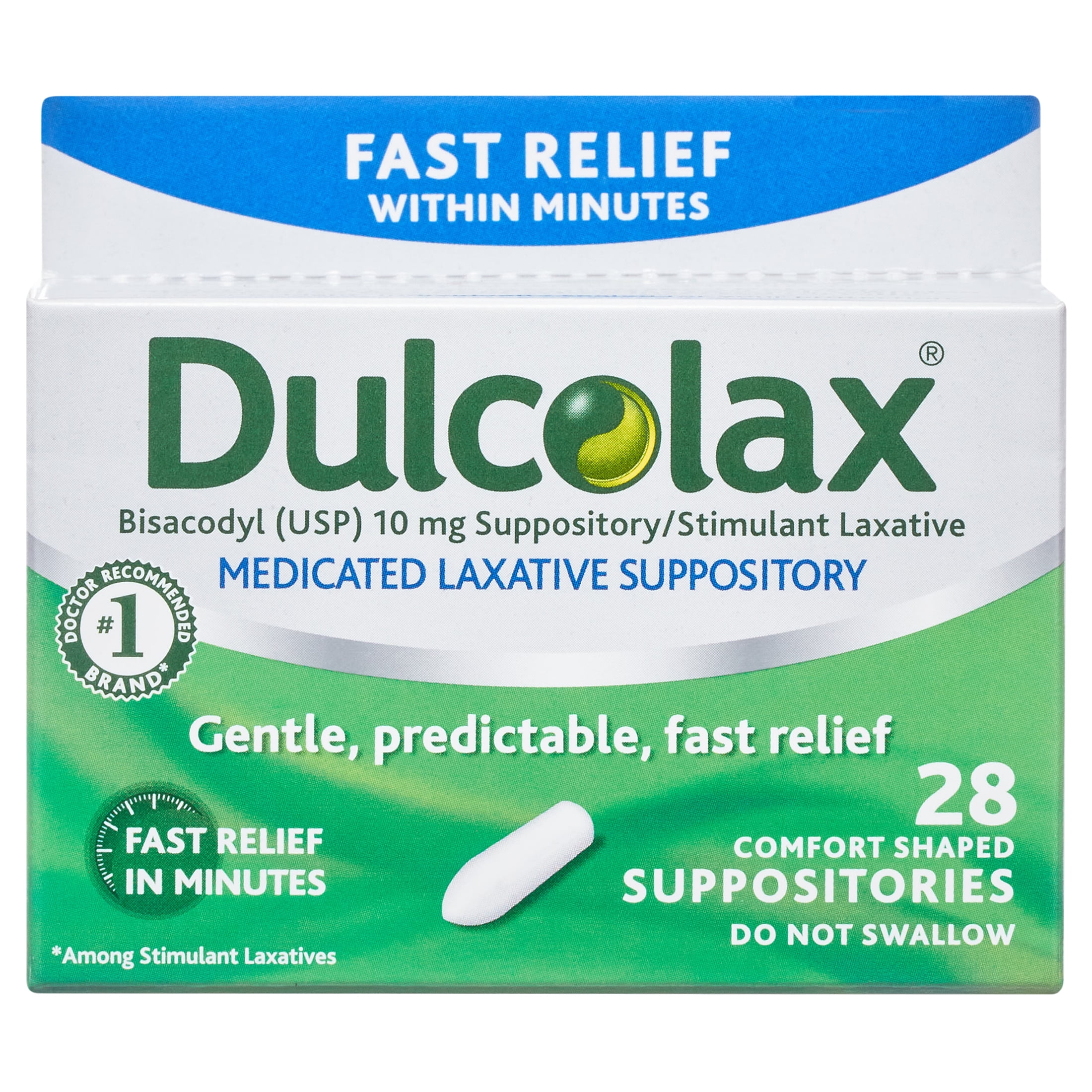 Dulcolax Laxative, Medicated, Suppository, Laxatives