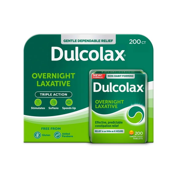 Dulcolax Laxative Tablets, 200 Ct