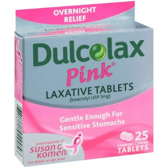 Dulcolax Laxative Tablets for Women 25 Tabs (Pack of 8)