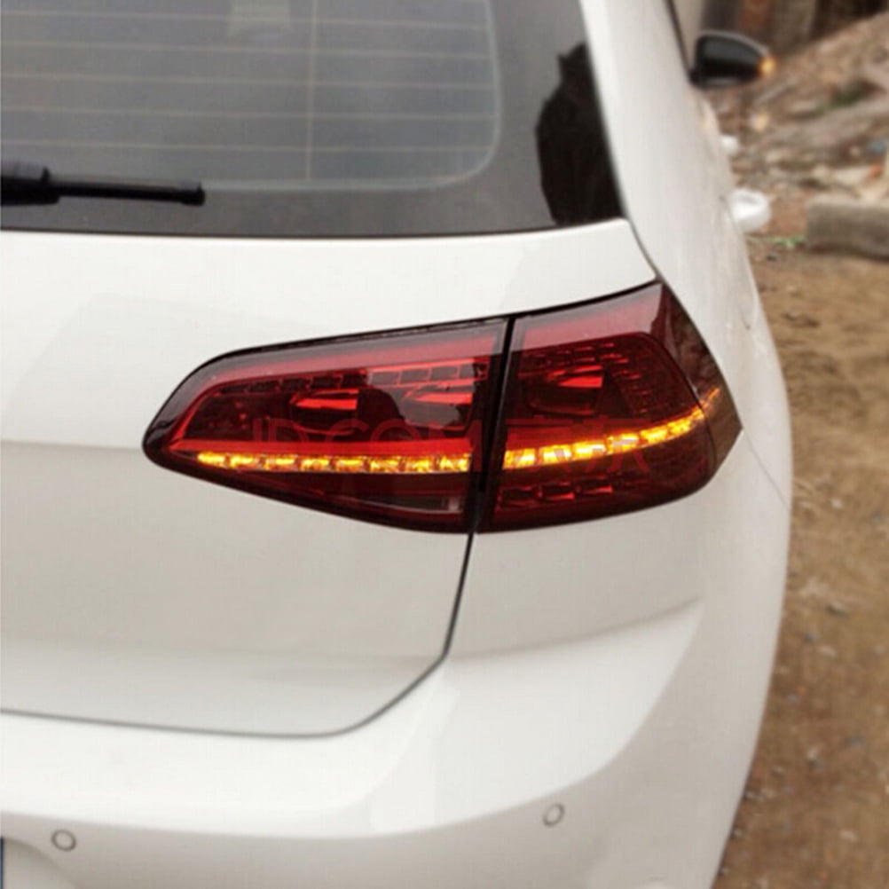 Dull Polish Self Adhesive Headlights Tail Lights Fog Lights Tint Vinyl