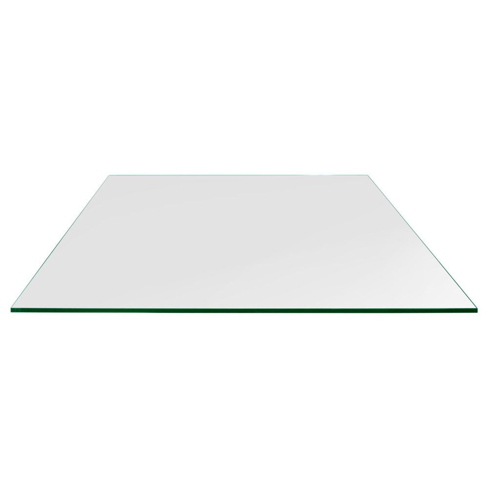 Dulles Glass 36" x 60" Rectangle Glass Table Top Tempered 1/4