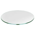 thumbnail image 1 of Dulles Glass 42" Round Table Top 1/4" Thick, Flat Polished Tempered Glass for Indoor Dining or Outdoor Patio, 29 Pounds, 1 of 8