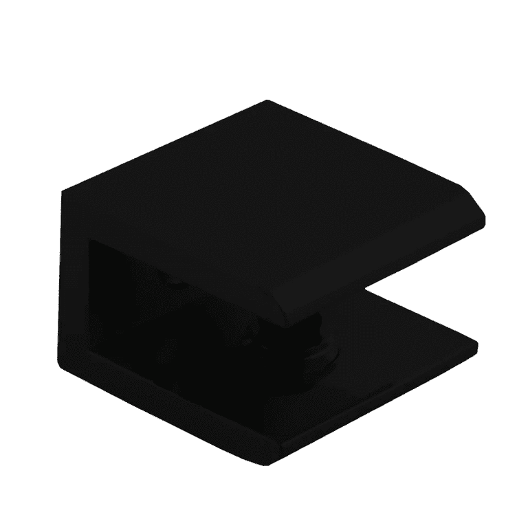 Dulles Glass Floating Shelf Brackets - Chrome Heavy Duty Supports For Glass, Wood & Acrylic