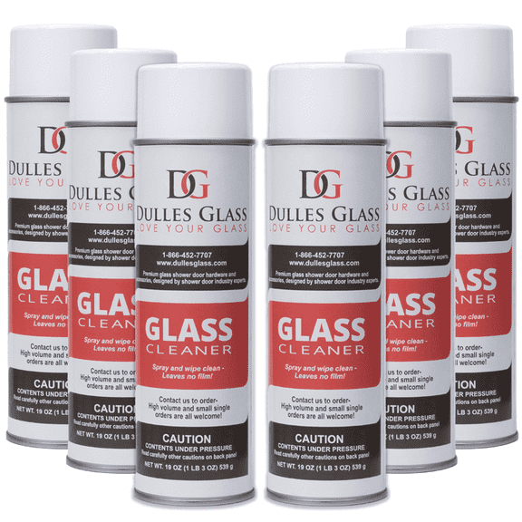 Dulles Glass Specialized Glass & Mirror Cleaner 6 pack