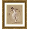 thumbnail image 1 of Dulon, Mary 26x32 Gold Ornate Wood Framed with Double Matting Museum Art Print Titled - Bourees III, 1 of 4