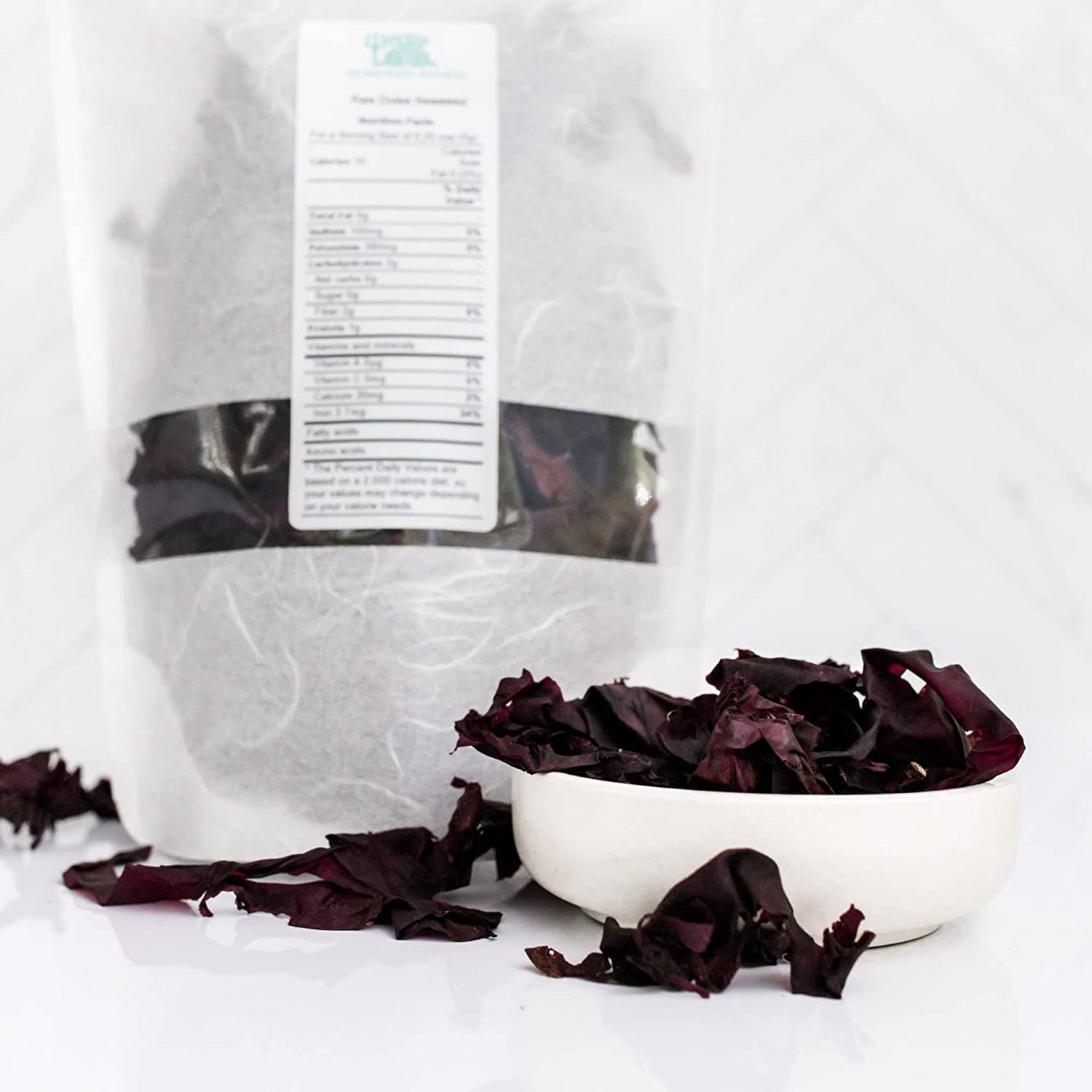 Dulse whole leaf raw - Atlantic Dulse Seaweed Wholesale Wildcrafted ...