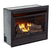 Duluth Forge 26,000 BTU Dual Fuel Ventless Gas Fireplace Insert with Remote