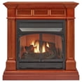 thumbnail image 1 of Duluth Forge Dual Fuel Ventless Gas Fireplace With Mantel - 32,000 BTU, Remote Control, Apple Spice Finish - Model# DFS-400R-2AS, 1 of 15