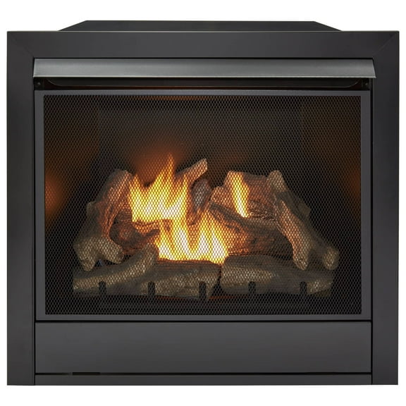Duluth Forge Liquid Propane Ventless Gas Fireplace Insert - 32,000 BTU, Remote Control - Model# FLI32R
