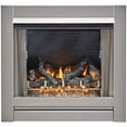thumbnail image 1 of Duluth Forge Outdoor Fireplace Insert with Concrete Log Set, Slate Gray Brick Fiber Liner- Model-DF450SS-L-SG, 1 of 5